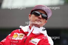 Kimi Raikkonen (FIN) Ferrari on the drivers parade. 03.07.2016. Formula 1 World Championship, Rd 9, Austrian Grand Prix, Spielberg, Austria, Race Day.