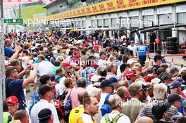 Fans pit lane walkabout. 30.06.2016. Formula 1 World Championship, Rd 9, Austrian Grand Prix, Spielberg, Austria, Preparation Day.