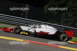 Esteban Gutierrez (MEX) Haas F1 Team VF-16. 26.08.2016. Formula 1 World Championship, Rd 13, Belgian Grand Prix, Spa Francorchamps, Belgium, Practice Day.