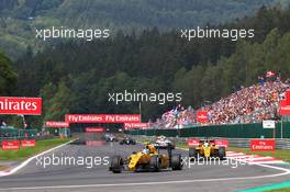 Jolyon Palmer (GBR) Renault Sport F1 Team RS16. 28.08.2016. Formula 1 World Championship, Rd 13, Belgian Grand Prix, Spa Francorchamps, Belgium, Race Day.