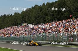 Jolyon Palmer (GBR) Renault Sport F1 Team RS16. 27.08.2016. Formula 1 World Championship, Rd 13, Belgian Grand Prix, Spa Francorchamps, Belgium, Qualifying Day.