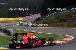 Daniel Ricciardo (AUS) Red Bull Racing RB12. 27.08.2016. Formula 1 World Championship, Rd 13, Belgian Grand Prix, Spa Francorchamps, Belgium, Qualifying Day.