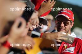 Sebastian Vettel (GER), Scuderia Ferrari  25.08.2016. Formula 1 World Championship, Rd 13, Belgian Grand Prix, Spa Francorchamps, Belgium, Preparation Day.