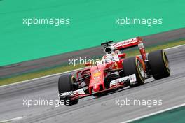Sebastian Vettel (GER) Ferrari SF16-H. 12.11.2016. Formula 1 World Championship, Rd 20, Brazilian Grand Prix, Sao Paulo, Brazil, Qualifying Day.