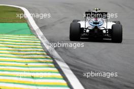 Valtteri Bottas (FIN) Williams FW38. 12.11.2016. Formula 1 World Championship, Rd 20, Brazilian Grand Prix, Sao Paulo, Brazil, Qualifying Day.