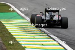 Fernando Alonso (ESP) McLaren MP4-31. 12.11.2016. Formula 1 World Championship, Rd 20, Brazilian Grand Prix, Sao Paulo, Brazil, Qualifying Day.