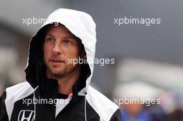 Jenson Button (GBR) McLaren. 13.11.2016. Formula 1 World Championship, Rd 20, Brazilian Grand Prix, Sao Paulo, Brazil, Race Day.