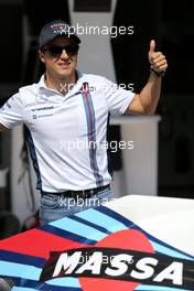 Felipe Massa (BRA) Williams F1 Team  10.11.2016. Formula 1 World Championship, Rd 20, Brazilian Grand Prix, Sao Paulo, Brazil, Preparation Day.