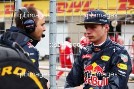 Max Verstappen (NLD) Red Bull Racing on the grid. 12.06.2016. Formula 1 World Championship, Rd 7, Canadian Grand Prix, Montreal, Canada, Race Day.