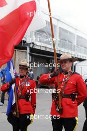 Canadian mounted police. 12.06.2016. Formula 1 World Championship, Rd 7, Canadian Grand Prix, Montreal, Canada, Race Day.
