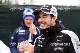 Sergio Perez (MEX) Sahara Force India F1. 12.06.2016. Formula 1 World Championship, Rd 7, Canadian Grand Prix, Montreal, Canada, Race Day.