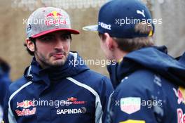 (L to R): Carlos Sainz Jr (ESP) Scuderia Toro Rosso with Max Verstappen (NLD) Red Bull Racing. 12.06.2016. Formula 1 World Championship, Rd 7, Canadian Grand Prix, Montreal, Canada, Race Day.