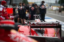 Ferrari SF16-H in the pits. 09.06.2016. Formula 1 World Championship, Rd 7, Canadian Grand Prix, Montreal, Canada, Preparation Day.