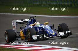 Marcus Ericsson (SWE) Sauber C35. 15.04.2016. Formula 1 World Championship, Rd 3, Chinese Grand Prix, Shanghai, China, Practice Day.