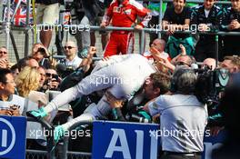 Race winner Nico Rosberg (GER) Mercedes AMG F1 celebrates in parc ferme. 17.04.2016. Formula 1 World Championship, Rd 3, Chinese Grand Prix, Shanghai, China, Race Day.