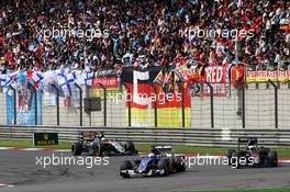 Marcus Ericsson (SWE) Sauber C35. 17.04.2016. Formula 1 World Championship, Rd 3, Chinese Grand Prix, Shanghai, China, Race Day.