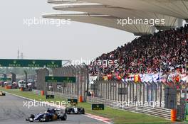 Marcus Ericsson (SWE) Sauber C35. 17.04.2016. Formula 1 World Championship, Rd 3, Chinese Grand Prix, Shanghai, China, Race Day.