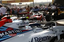 Cars after the race. 17.04.2016. Formula 1 World Championship, Rd 3, Chinese Grand Prix, Shanghai, China, Race Day.