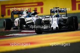 Felipe Massa (BRA) Williams FW38. 17.04.2016. Formula 1 World Championship, Rd 3, Chinese Grand Prix, Shanghai, China, Race Day.