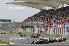 Pascal Wehrlein (GER) Manor Racing MRT05. 17.04.2016. Formula 1 World Championship, Rd 3, Chinese Grand Prix, Shanghai, China, Race Day.