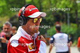 Sebastian Vettel (GER) Ferrari. 17.04.2016. Formula 1 World Championship, Rd 3, Chinese Grand Prix, Shanghai, China, Race Day.