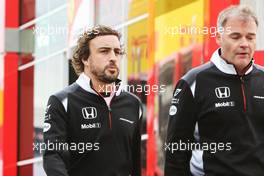 Fernando Alonso (ESP) McLaren. 13.05.2016. Formula 1 World Championship, Rd 5, Spanish Grand Prix, Barcelona, Spain, Practice Day.