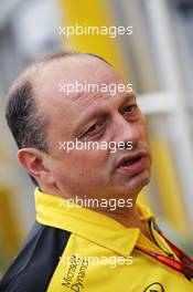 Frederic Vasseur (FRA) Renault Sport F1 Team Racing Director. 13.05.2016. Formula 1 World Championship, Rd 5, Spanish Grand Prix, Barcelona, Spain, Practice Day.