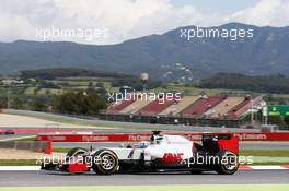 Romain Grosjean (FRA) Haas F1 Team VF-16. 13.05.2016. Formula 1 World Championship, Rd 5, Spanish Grand Prix, Barcelona, Spain, Practice Day.