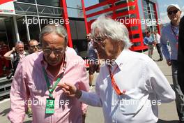 Bernie Ecclestone (GBR). 15.05.2016. Formula 1 World Championship, Rd 5, Spanish Grand Prix, Barcelona, Spain, Race Day.