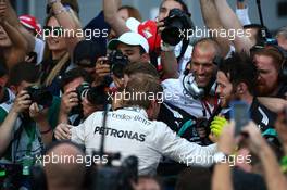 Nico Rosberg (GER) Mercedes AMG Petronas F1 W07. 19.06.2016. Formula 1 World Championship, Rd 8, European Grand Prix, Baku Street Circuit, Azerbaijan, Race Day.
