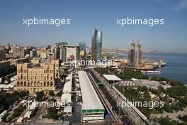 Scenic action. 19.06.2016. Formula 1 World Championship, Rd 8, European Grand Prix, Baku Street Circuit, Azerbaijan, Race Day.