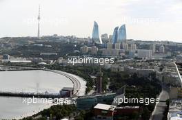 Scenic action. 19.06.2016. Formula 1 World Championship, Rd 8, European Grand Prix, Baku Street Circuit, Azerbaijan, Race Day.