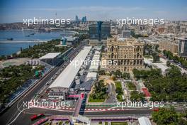 Scenic Baku. 16.06.2016. Formula 1 World Championship, Rd 8, European Grand Prix, Baku Street Circuit, Azerbaijan, Preparation Day.