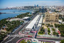 Scenic Baku. 16.06.2016. Formula 1 World Championship, Rd 8, European Grand Prix, Baku Street Circuit, Azerbaijan, Preparation Day.