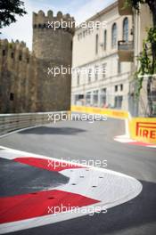 Track atmosphere. 16.06.2016. Formula 1 World Championship, Rd 8, European Grand Prix, Baku Street Circuit, Azerbaijan, Preparation Day.
