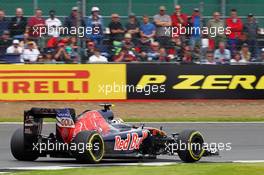 Carlos Sainz Jr (ESP) Scuderia Toro Rosso STR11. 09.07.2016. Formula 1 World Championship, Rd 10, British Grand Prix, Silverstone, England, Qualifying Day.