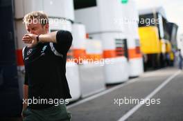 Nico Rosberg (GER) Mercedes AMG F1. 29.07.2016. Formula 1 World Championship, Rd 12, German Grand Prix, Hockenheim, Germany, Practice Day.