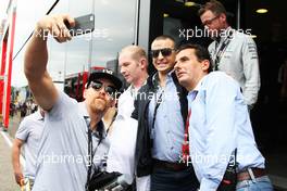 Linkin Park. 31.07.2016. Formula 1 World Championship, Rd 12, German Grand Prix, Hockenheim, Germany, Race Day.