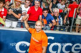 Arthur Abraham (GER) boxer with the fans 27.07.2016. Formula 1 World Championship, Rd 12, German Grand Prix, Mainz, Germany, Football match Champions for charity.
