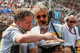Paul Hembery (GBR) Pirelli Motorsport Director on the grid. 24.07.2016. Formula 1 World Championship, Rd 11, Hungarian Grand Prix, Budapest, Hungary, Race Day.