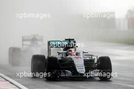 Lewis Hamilton (GBR) Mercedes AMG F1 W07 Hybrid. 23.07.2016. Formula 1 World Championship, Rd 11, Hungarian Grand Prix, Budapest, Hungary, Qualifying Day.