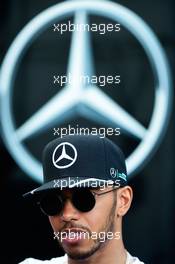 Lewis Hamilton (GBR) Mercedes AMG F1. 21.07.2016. Formula 1 World Championship, Rd 11, Hungarian Grand Prix, Budapest, Hungary, Preparation Day.