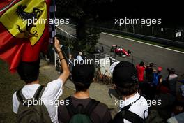 Sebastian Vettel (GER) Ferrari SF16-H. 02.09.2016. Formula 1 World Championship, Rd 14, Italian Grand Prix, Monza, Italy, Practice Day.