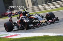 Carlos Sainz Jr (ESP) Scuderia Toro Rosso STR11. 02.09.2016. Formula 1 World Championship, Rd 14, Italian Grand Prix, Monza, Italy, Practice Day.