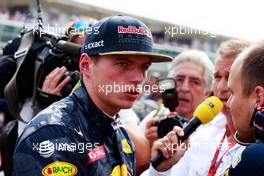 Max Verstappen (NLD) Red Bull Racing on the grid. 04.09.2016. Formula 1 World Championship, Rd 14, Italian Grand Prix, Monza, Italy, Race Day.