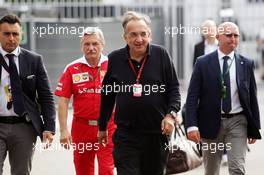 Sergio Marchionne (ITA), Ferrari President and CEO of Fiat Chrysler Automobiles. 04.09.2016. Formula 1 World Championship, Rd 14, Italian Grand Prix, Monza, Italy, Race Day.