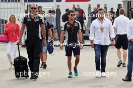 Sergio Perez (MEX) Sahara Force India F1. 04.09.2016. Formula 1 World Championship, Rd 14, Italian Grand Prix, Monza, Italy, Race Day.
