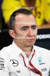Paddy Lowe (GBR) Mercedes AMG F1 Executive Director (Technical) in the FIA Press Conference. 07.10.2016. Formula 1 World Championship, Rd 17, Japanese Grand Prix, Suzuka, Japan, Practice Day.
