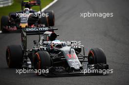 Fernando Alonso (ESP) McLaren MP4-31. 09.10.2016. Formula 1 World Championship, Rd 17, Japanese Grand Prix, Suzuka, Japan, Race Day.