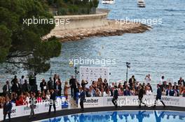 Drivers at the Amber Lounge Fashion Show. 27.05.2016. Formula 1 World Championship, Rd 6, Monaco Grand Prix, Monte Carlo, Monaco, Friday.